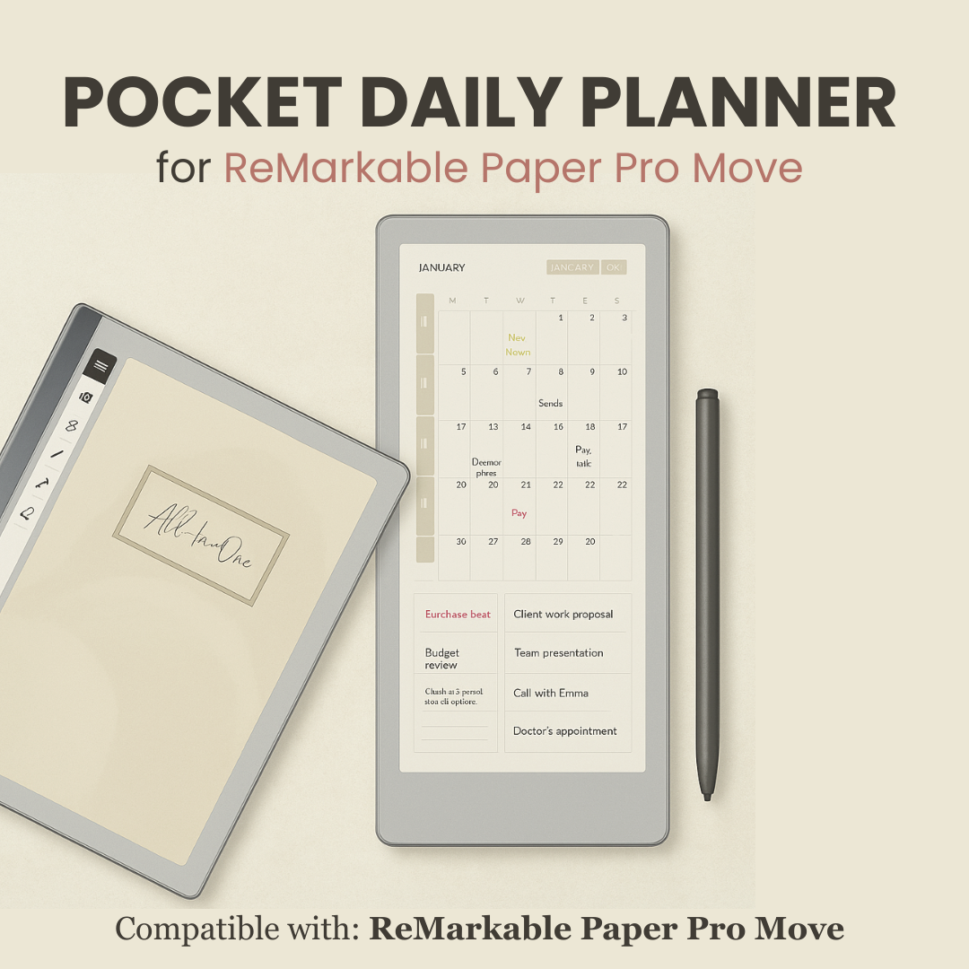 Pocket Daily Planner